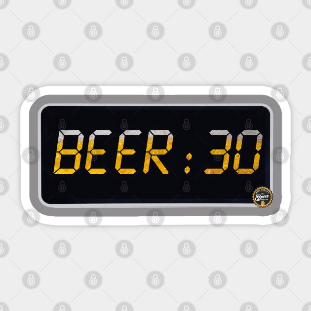 Beer 30 Sticker by BrewWears